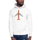 Hoodie Cotton Sweatshirt Men's Women's Braniff Boeing 747 1978 Ultra Color Scheme