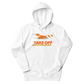 Hoodie Cotton Sweatshirt Men's Women's Braniff Boeing 727 Takeoff with Flying Colors 1971