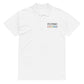 Polo Shirt Premium Pique Braniff South America with Flying Colors Embroidery