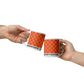 Coffee Mug 11oz 15oz 20oz Braniff Alexander Girard End of the Plain Plane EOTPP Orange Orange Check