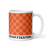 Coffee Mug 11oz 15oz 20oz Braniff Alexander Girard End of the Plain Plane EOTPP Orange Orange Check