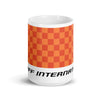 Coffee Mug 11oz 15oz 20oz Braniff Alexander Girard End of the Plain Plane EOTPP Orange Orange Check