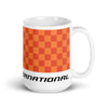 Coffee Mug 11oz 15oz 20oz Braniff Alexander Girard End of the Plain Plane EOTPP Orange Orange Check