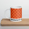 Coffee Mug 11oz 15oz 20oz Braniff Alexander Girard End of the Plain Plane EOTPP Orange Orange Check
