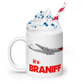 Coffee Mug 11oz 15oz 20oz Braniff it's Braniff Boeing 707-227 El Dorado 1959