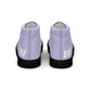 Braniff Sky High Top Canvas Shoes Womens BI Logo End of the Plain Plane 1965 Periwinkle Blue Lavender ONLY Available in Certain Countries See List Below