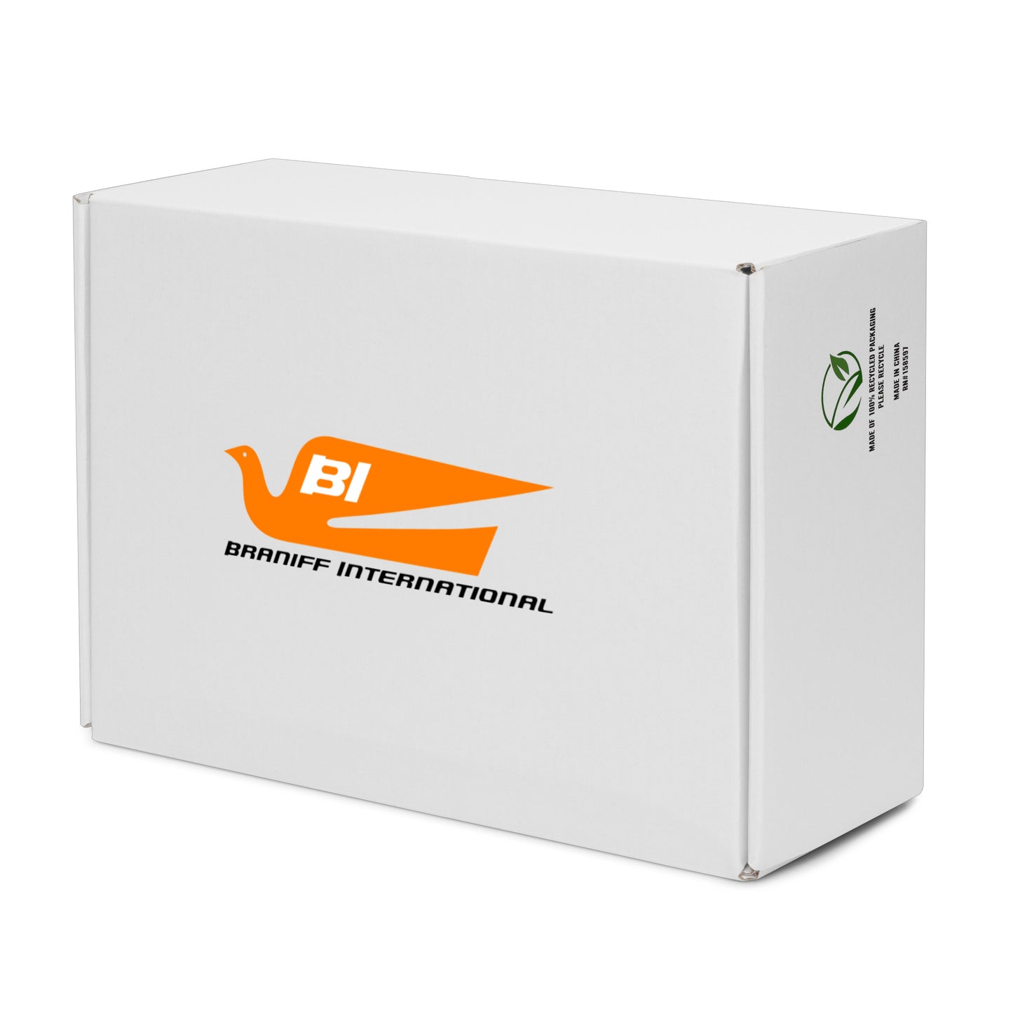 Braniff Sky High Top Canvas Shoes Womens BI Logo End of the Plain Plane 1965 Orange ONLY Available in Certain Countries See List Below