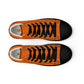 Braniff Sky High Top Canvas Shoes Womens BI Logo End of the Plain Plane 1965 Orange ONLY Available in Certain Countries See List Below