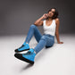 Braniff Sky High Top Canvas Shoes Womens BI Logo End of the Plain Plane 1965 New Medium Blue ONLY Available in Certain Countries See List Below