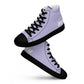 Braniff Sky High Top Canvas Shoes Womens BI Logo End of the Plain Plane 1965 Periwinkle Blue Lavender ONLY Available in Certain Countries See List Below