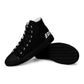 Braniff Sky High Top Canvas Shoes Womens BI Logo End of the Plain Plane 1965 Black ONLY Available in Certain Countries See List Below