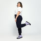 Braniff Sky High Top Canvas Shoes Womens BI Logo End of the Plain Plane 1965 Periwinkle Blue Lavender ONLY Available in Certain Countries See List Below