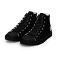 Braniff Sky High Top Canvas Shoes Womens BI Logo End of the Plain Plane 1965 Black ONLY Available in Certain Countries See List Below