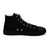 Braniff Sky High Top Canvas Shoes Womens BI Logo End of the Plain Plane 1965 Black ONLY Available in Certain Countries See List Below