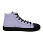 Braniff Sky High Top Canvas Shoes Womens BI Logo End of the Plain Plane 1965 Periwinkle Blue Lavender ONLY Available in Certain Countries See List Below