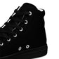 Braniff Sky High Top Canvas Shoes Womens BI Logo End of the Plain Plane 1965 Black ONLY Available in Certain Countries See List Below