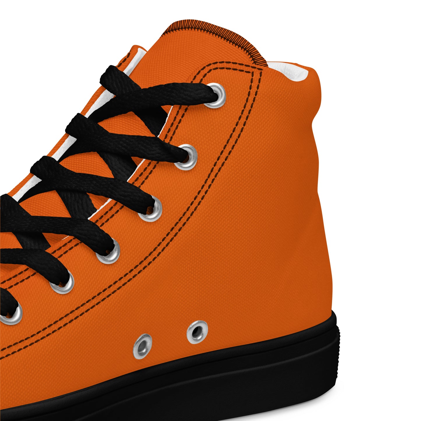 Braniff Sky High Top Canvas Shoes Womens BI Logo End of the Plain Plane 1965 Orange ONLY Available in Certain Countries See List Below