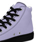 Braniff Sky High Top Canvas Shoes Womens BI Logo End of the Plain Plane 1965 Periwinkle Blue Lavender ONLY Available in Certain Countries See List Below
