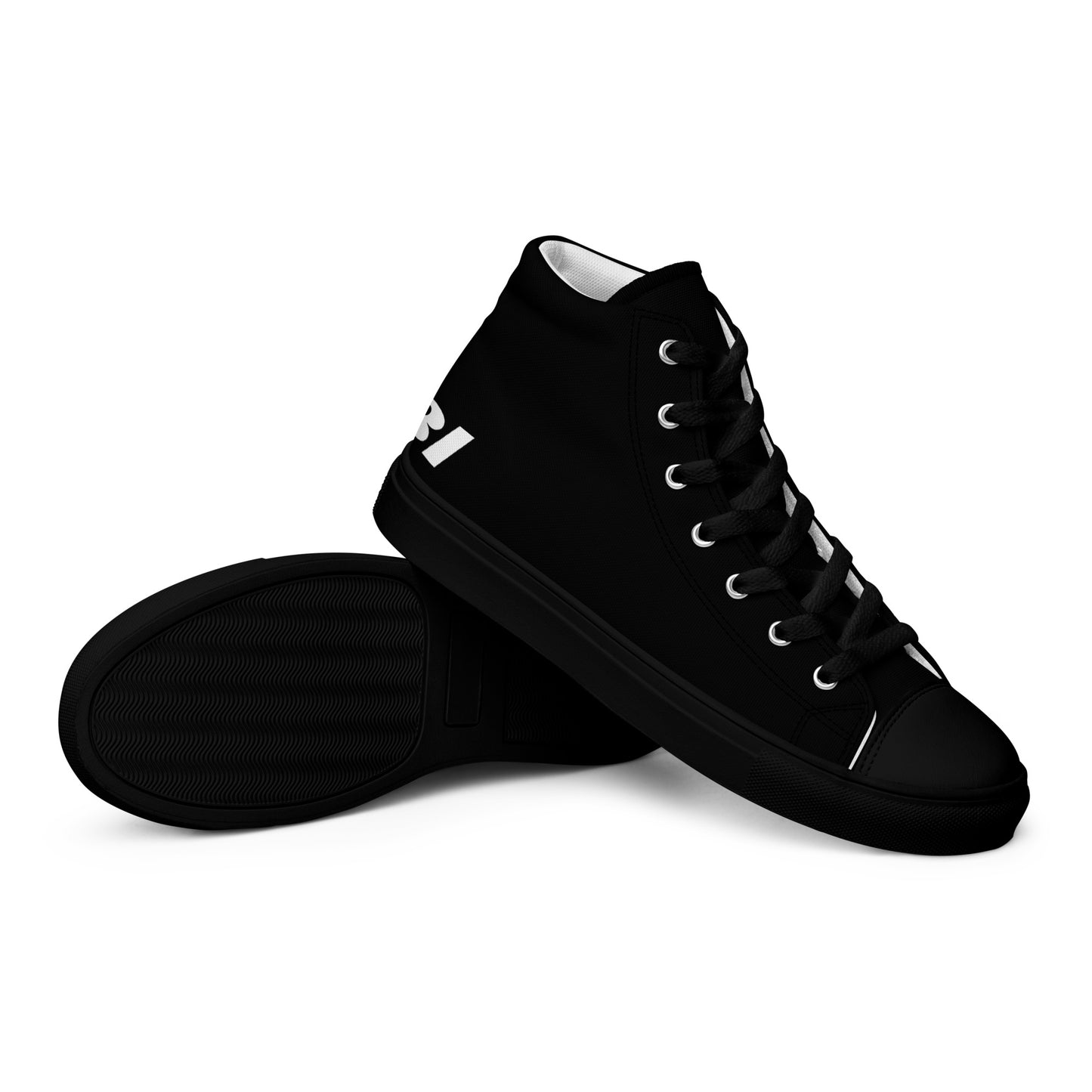 Braniff Sky High Top Canvas Shoes Womens BI Logo End of the Plain Plane 1965 Black ONLY Available in Certain Countries See List Below