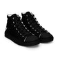 Braniff Sky High Top Canvas Shoes Womens BI Logo End of the Plain Plane 1965 Black ONLY Available in Certain Countries See List Below