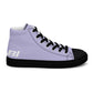 Braniff Sky High Top Canvas Shoes Womens BI Logo End of the Plain Plane 1965 Periwinkle Blue Lavender ONLY Available in Certain Countries See List Below