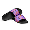 Braniff Womens Slides Flip Flop Shoes BI Logo Braniff Wolf Gordon Design DFW 1973