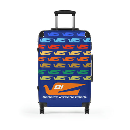 Braniff Ultra Space Jet Luggage Suitcase Alexander Girard Braniff Design Bluebird of Happiness