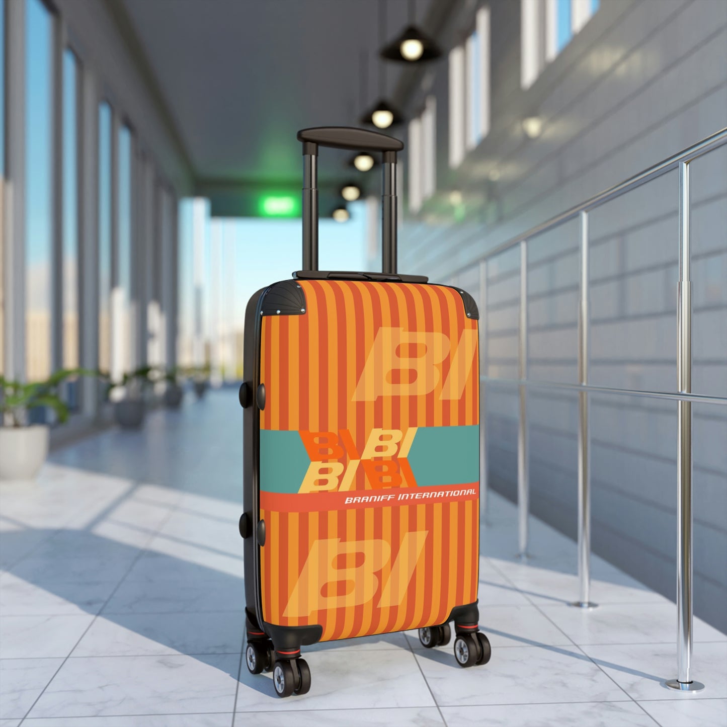 Braniff Ultra Space Jet Luggage Suitcase Alexander Girard Braniff Design