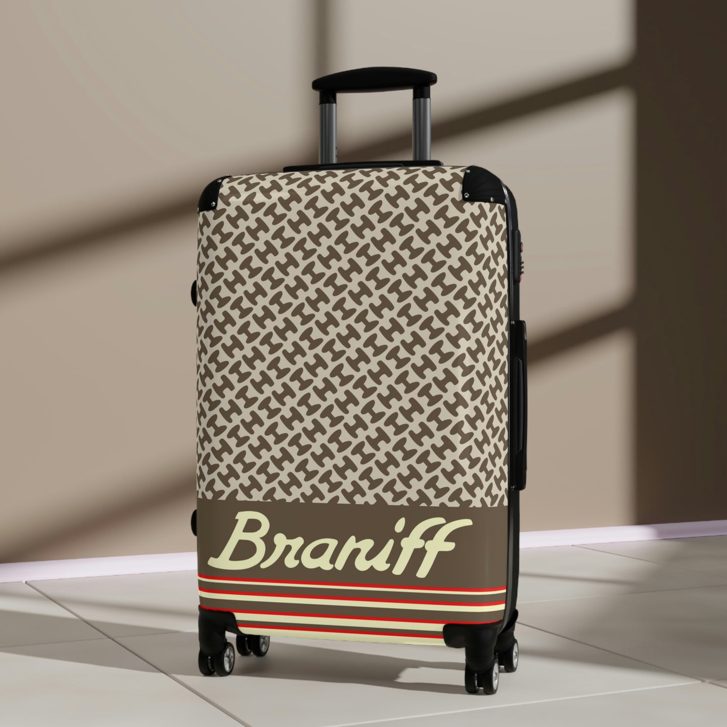 Braniff Ultra Space Jet Luggage Suitcase Braniff Halston Design