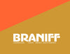 Braniff Super Soft Throw Blanket 1971 Two Tone Orange Countries Served