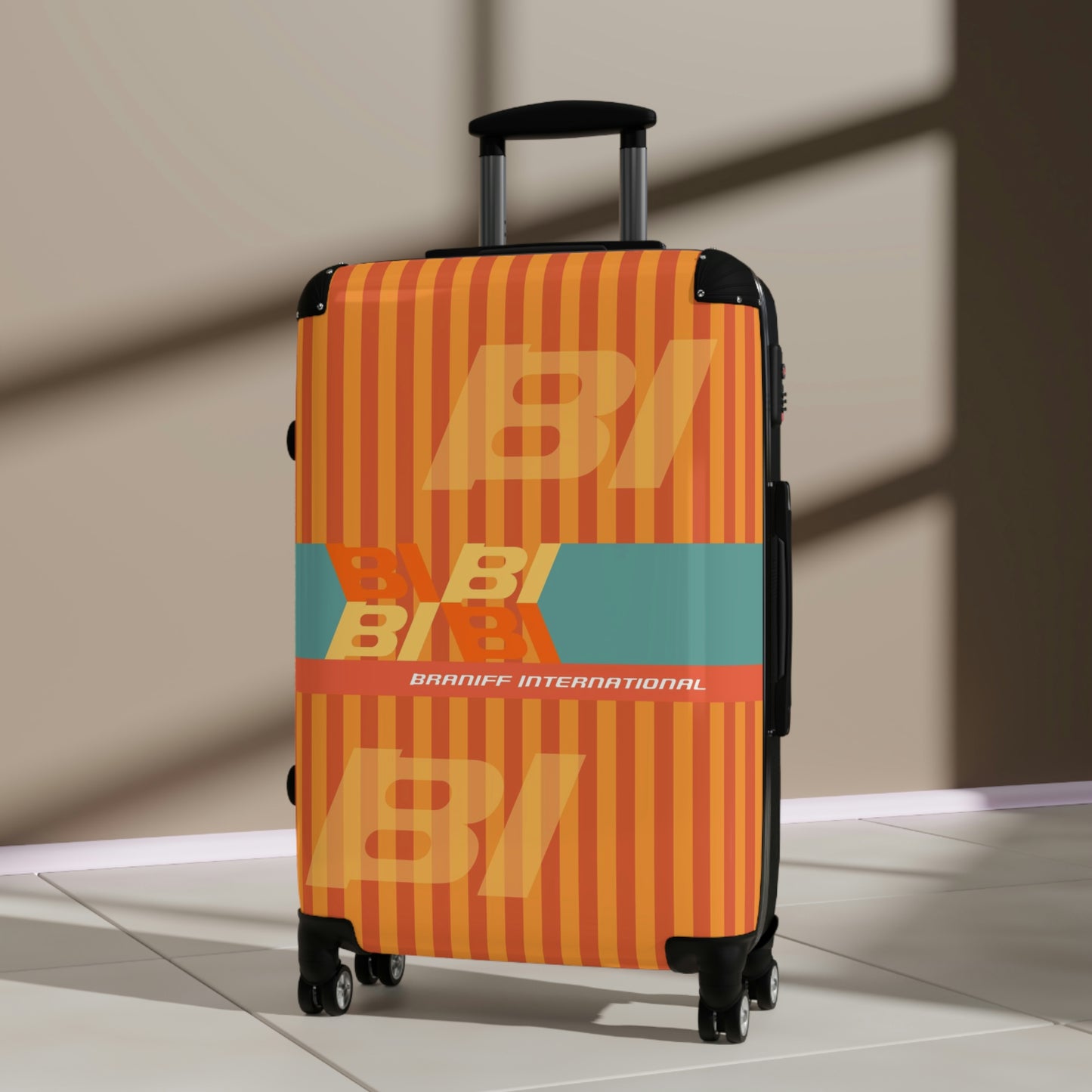 Braniff Ultra Space Jet Luggage Suitcase Alexander Girard Braniff Design