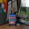 Braniff Ultra Space Jet Luggage Suitcase Alexander Girard Braniff Design Bluebird of Happiness