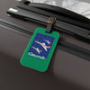 Braniff Ultra Space Jet Luggage Suitcase Tag Concorde SST Green