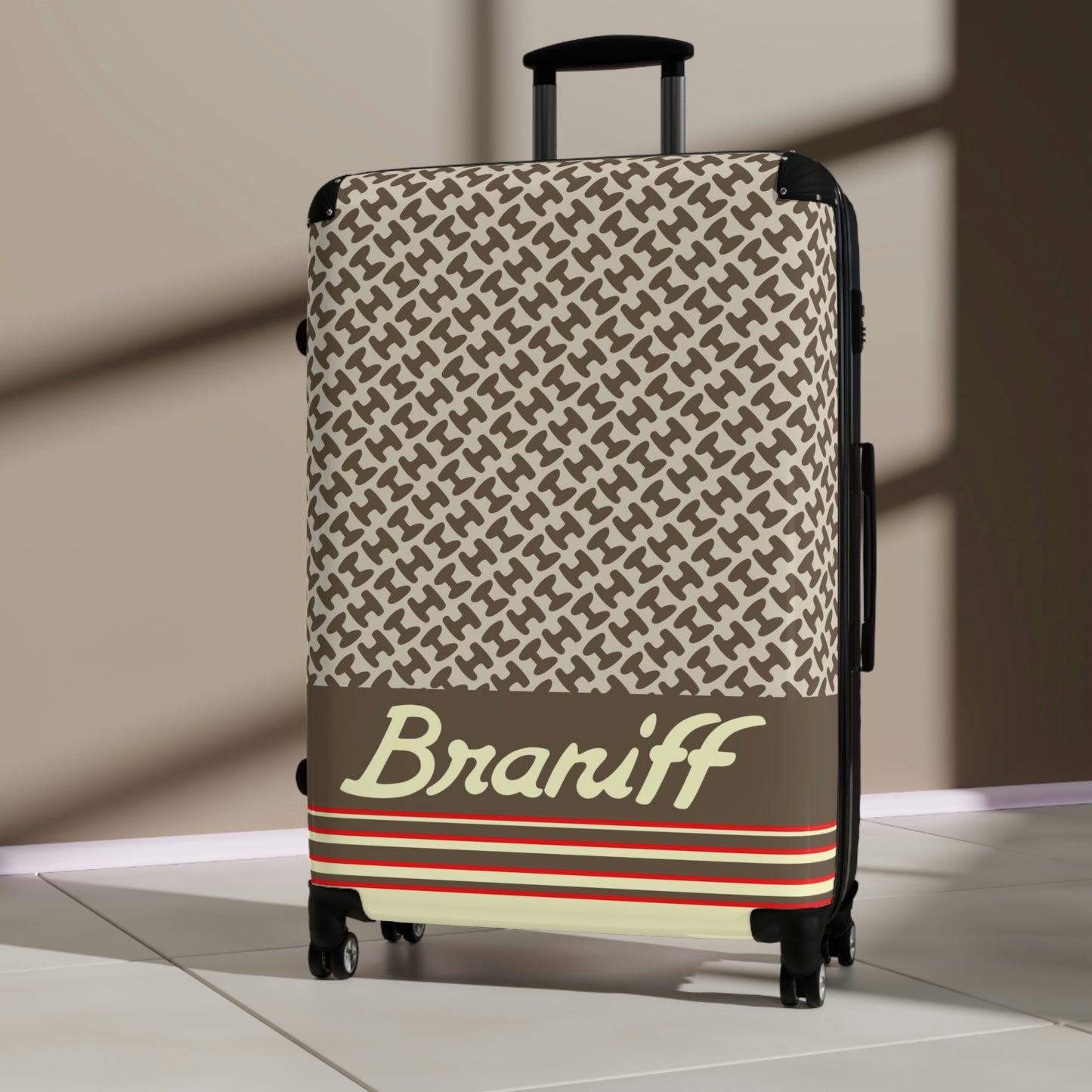 Braniff Ultra Space Jet Luggage Suitcase Braniff Halston Design