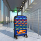 Braniff Ultra Space Jet Luggage Suitcase Alexander Girard Braniff Design Bluebird of Happiness