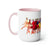 Coffee Mug 11 oz Braniff Air Strip I at 35000 Feet with Blue Interior