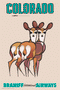 Colorado, Braniff International Airways, 1960s [Deer] [Acqua] - Museum Grade Limited Edition