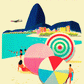 Brazil, Braniff International Airways, 1950s [Corcovado] - Premium Open Edition