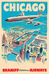 Chicago, Braniff International Airways, 1960s [Aerial View] - Premium Open Edition
