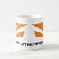 Coffee Mug 11 oz Braniff Alexander Girard Original Bluebird of Happiness Design Orange