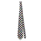 Necktie Men's Braniff Alexander Girard Design Black and White BI Check