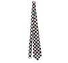 Necktie Men's Braniff Alexander Girard Design Black and White BI Check