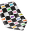 Necktie Men's Braniff Alexander Girard Design Black and White BI Check