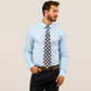 Necktie Men's Braniff Alexander Girard Design Black and White BI Check
