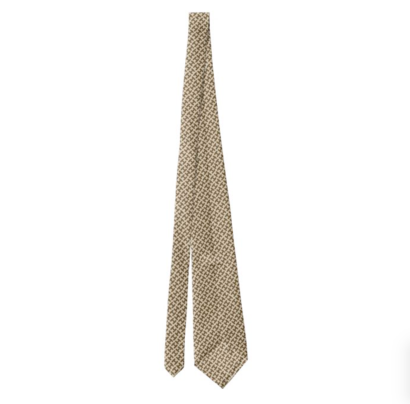 Braniff Men Brown Necktie - Braniff Halston Design H – Braniff Boutique