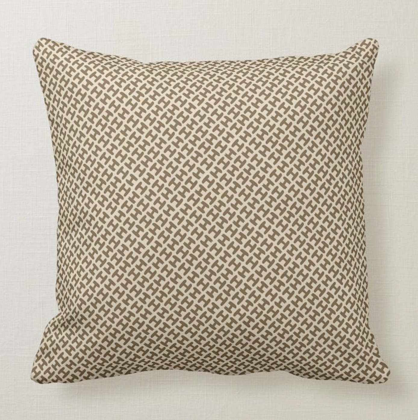 Pillow - Braniff Halston H Design Pillow - Brown Pillow - Braniff Boutique