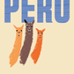 Peru, Braniff International Airways, 1950s [Llamas] - Premium Open Edition