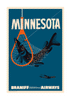 Minnesota, Braniff International Airways, 1960s [Fish in the net ] - Premium Open Edition