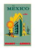 To Mexico City, Braniff International Airways, 1950s [City] - Premium Open Edition