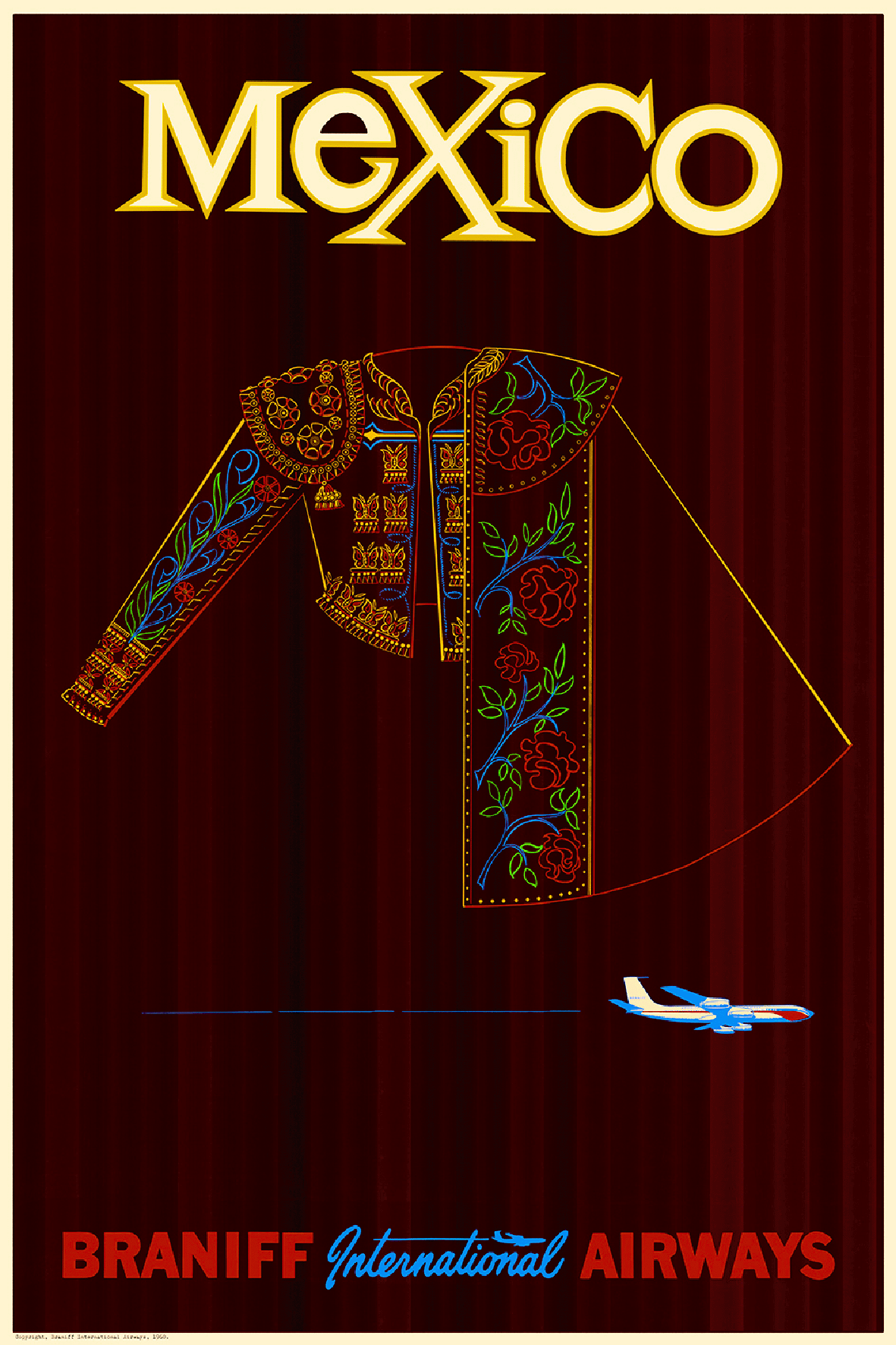Mexico, Braniff International Airways, 1960s [Traje de luces] - Premium Open Edition